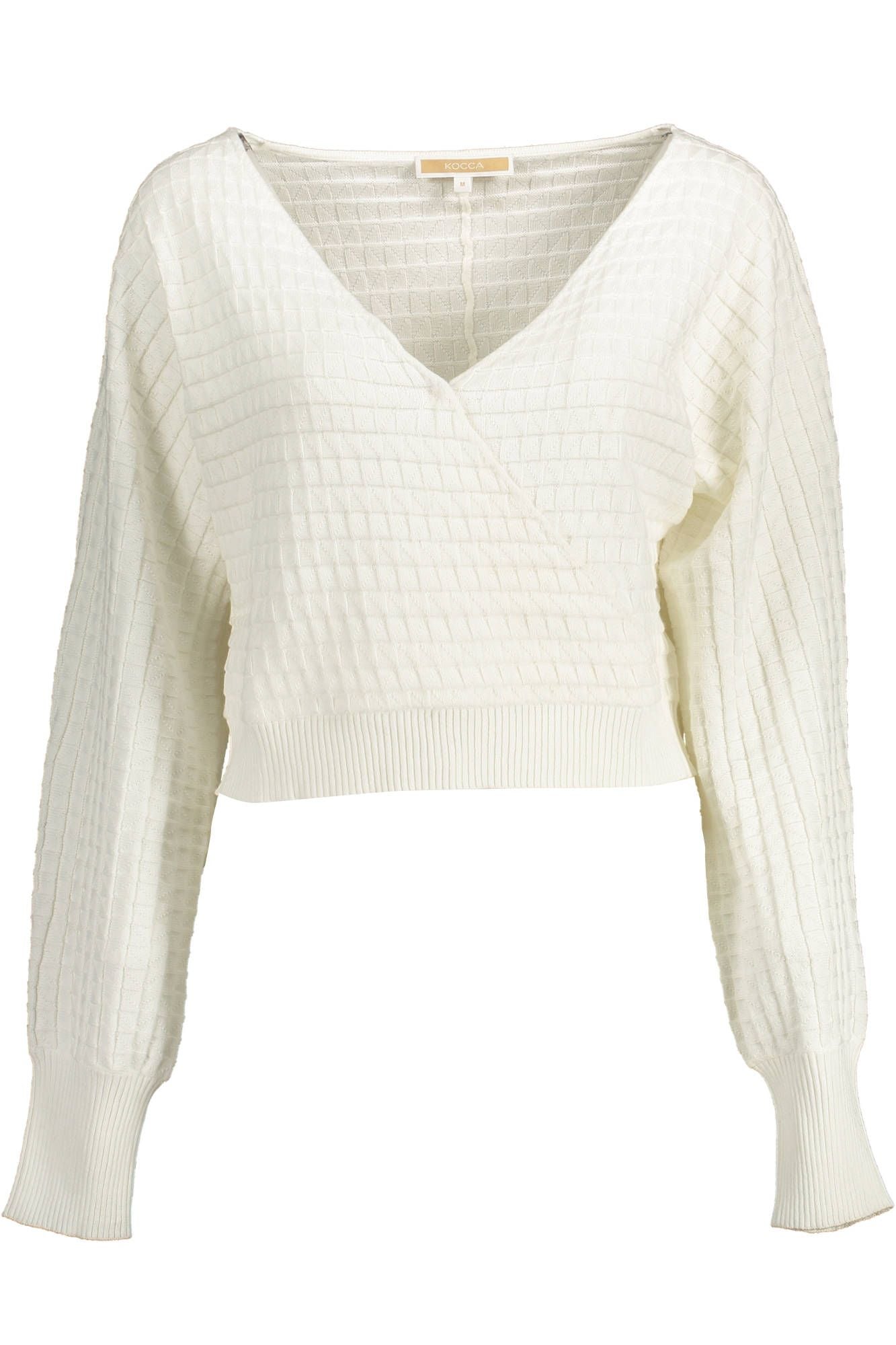 Kocca White Cotton Women Women's Sweater