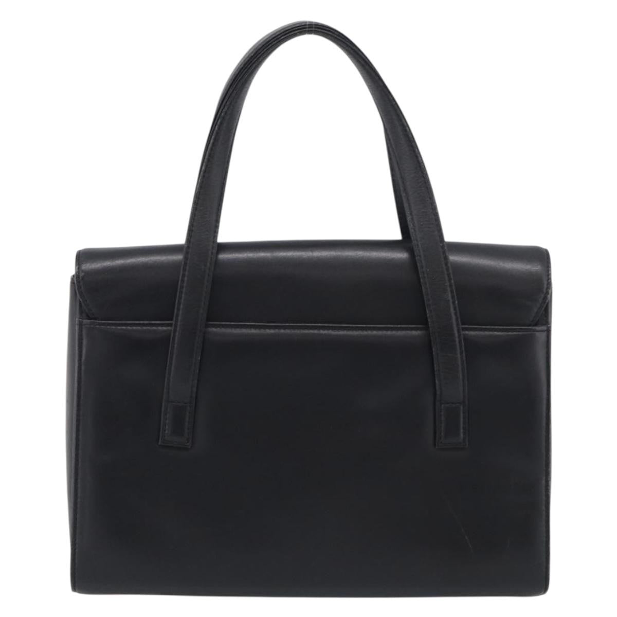 Givenchy Handbag Leather Black Leather Handbag (Pre-Owned)