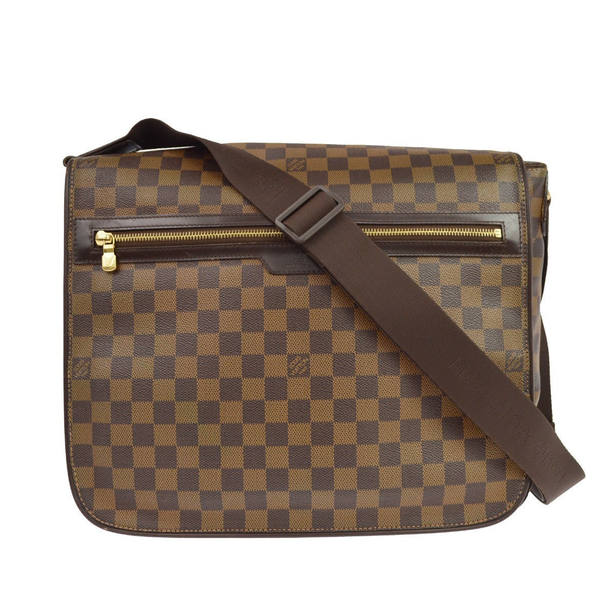 Louis Vuitton Spencer Messenger Damier Ebene Brown Canvas Shoulder Bag Bag (Pre-Owned)