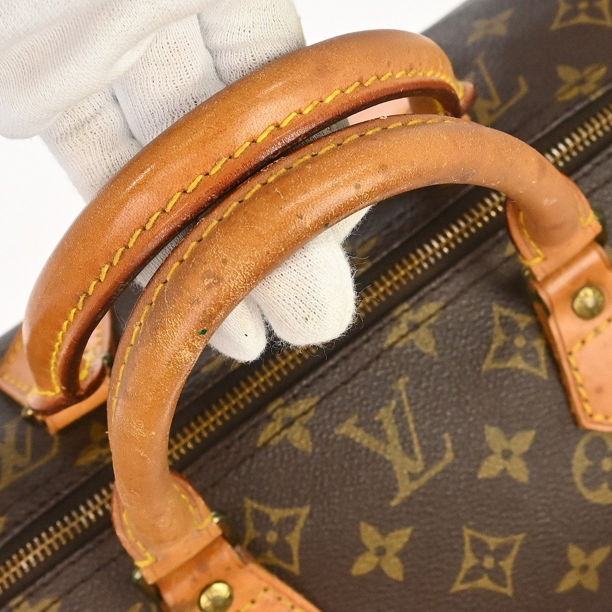 Louis Vuitton Speedy Monogram Canvas Brown Canvas Handbag (Pre-Owned)
