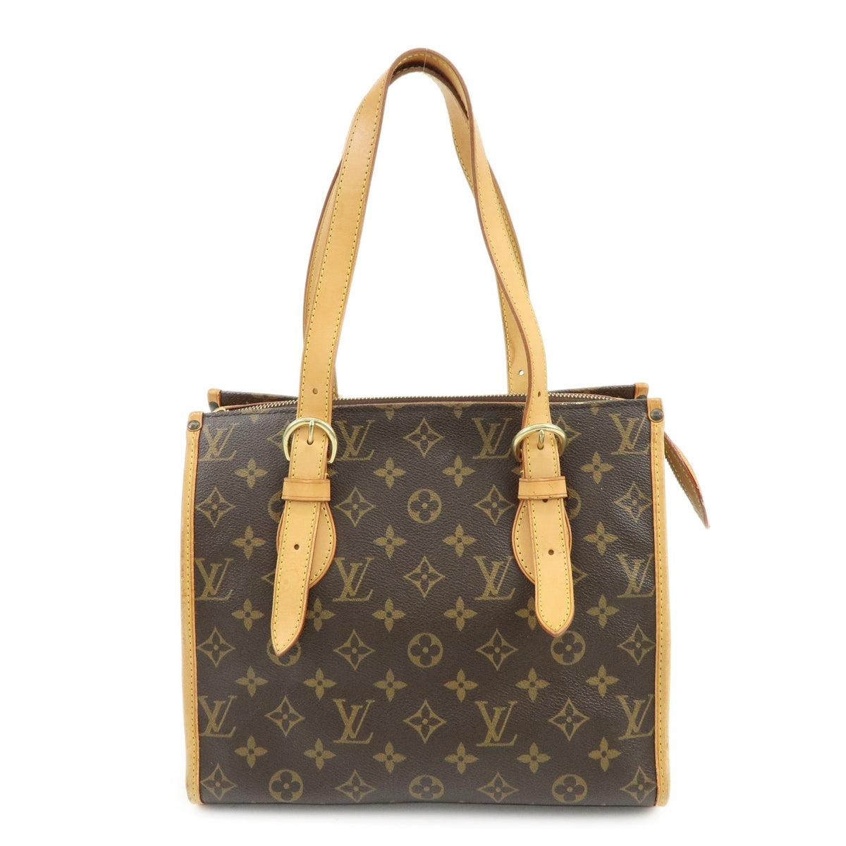 Louis Vuitton Popincourt Monogram Canvas Brown Canvas Shoulder Bag Bag (Pre-Owned)