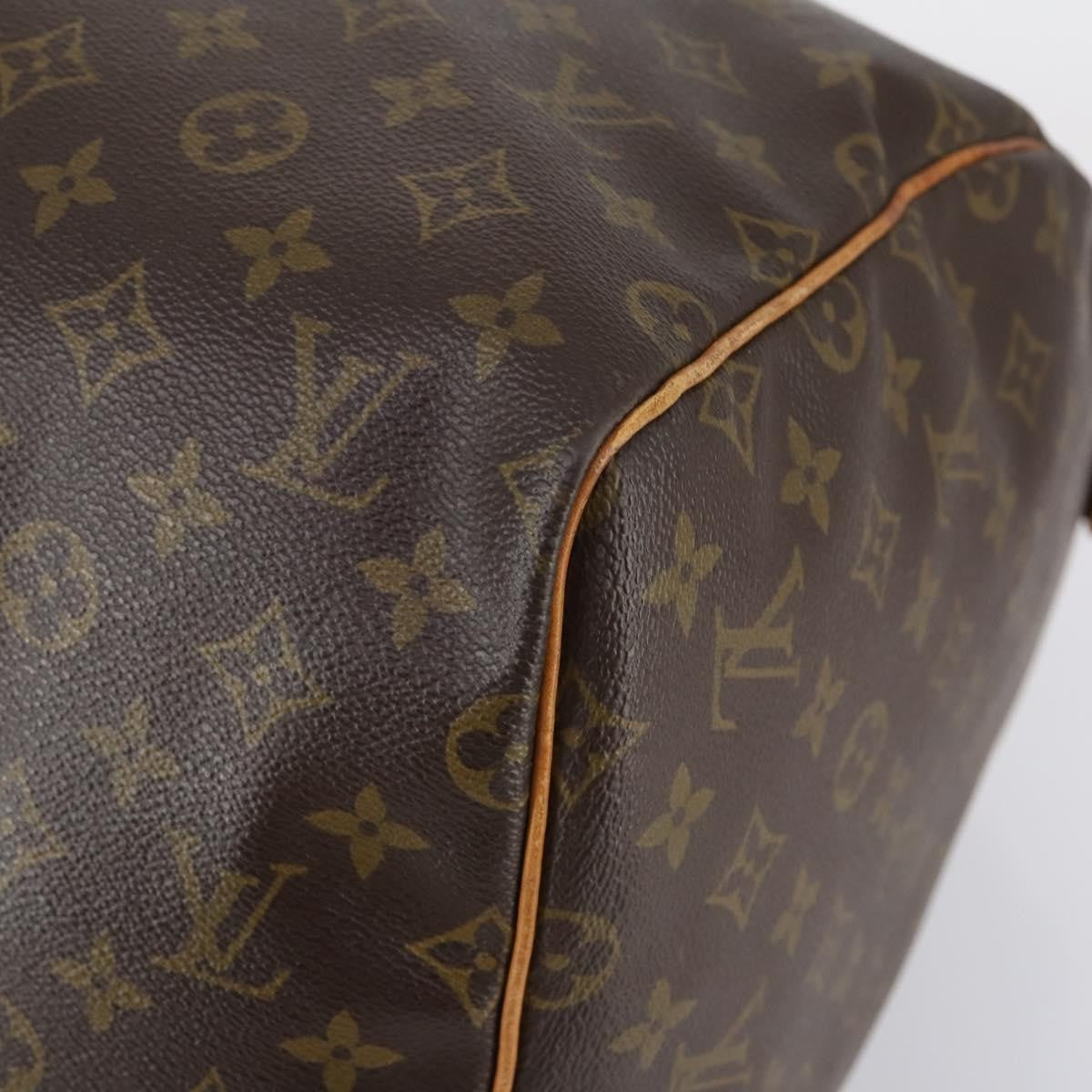 Louis Vuitton Keepall Monogram Canvas Brown Canvas Travel Bag Bag (Pre-Owned)