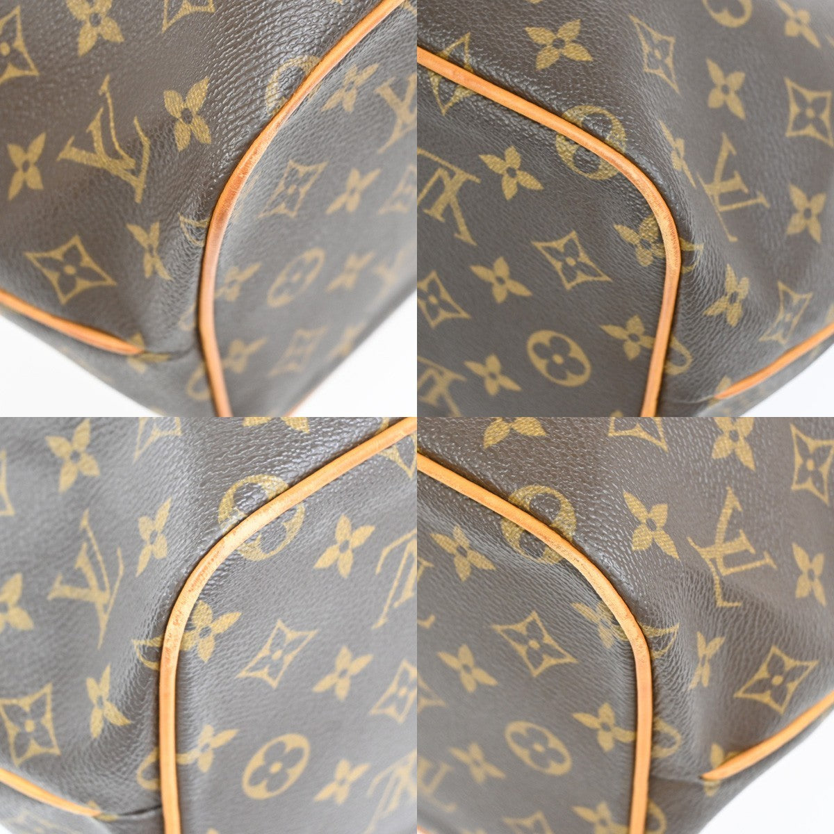 Louis Vuitton Palermo Monogram Canvas Brown Canvas Handbag (Pre-Owned)