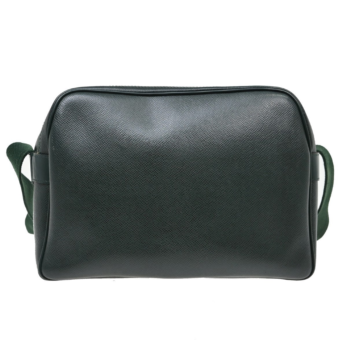 Louis Vuitton Reporter Taiga Leather Green Leather Shoulder Bag Bag (Pre-Owned)