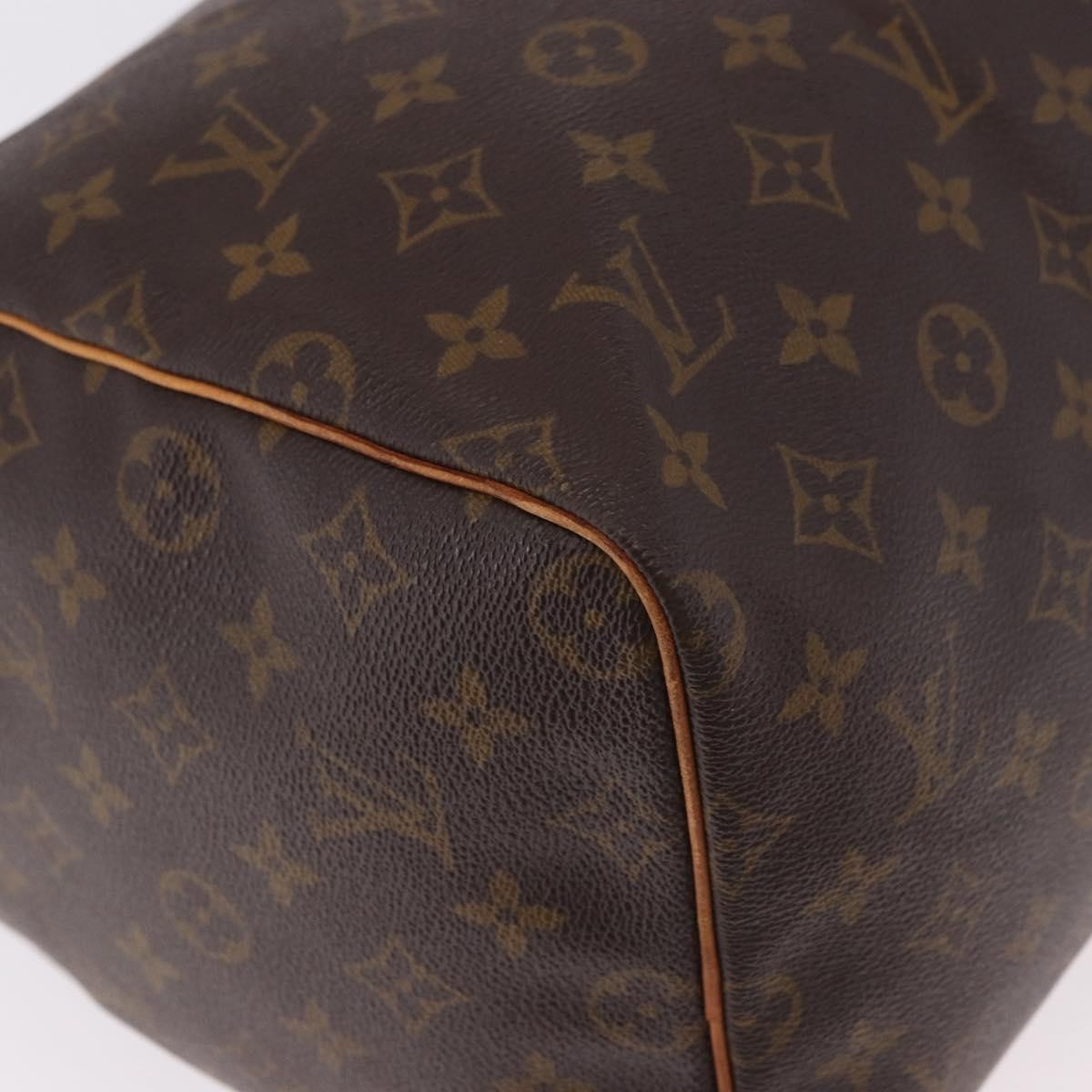 Louis Vuitton Speedy Monogram Canvas Brown Canvas Handbag (Pre-Owned)