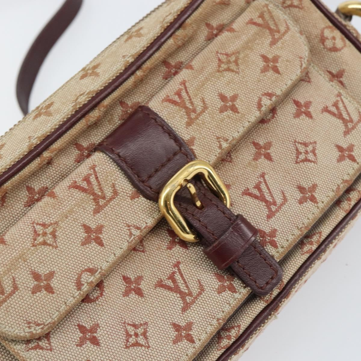 Louis Vuitton Juliette Mini Lin Red Canvas Shoulder Bag Bag (Pre-Owned)