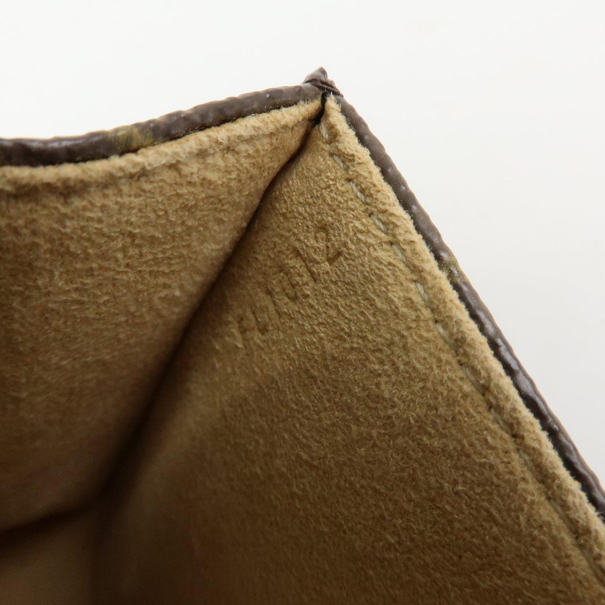 Louis Vuitton Florentine Waist Monogram Canvas Brown Canvas Handbag (Pre-Owned)