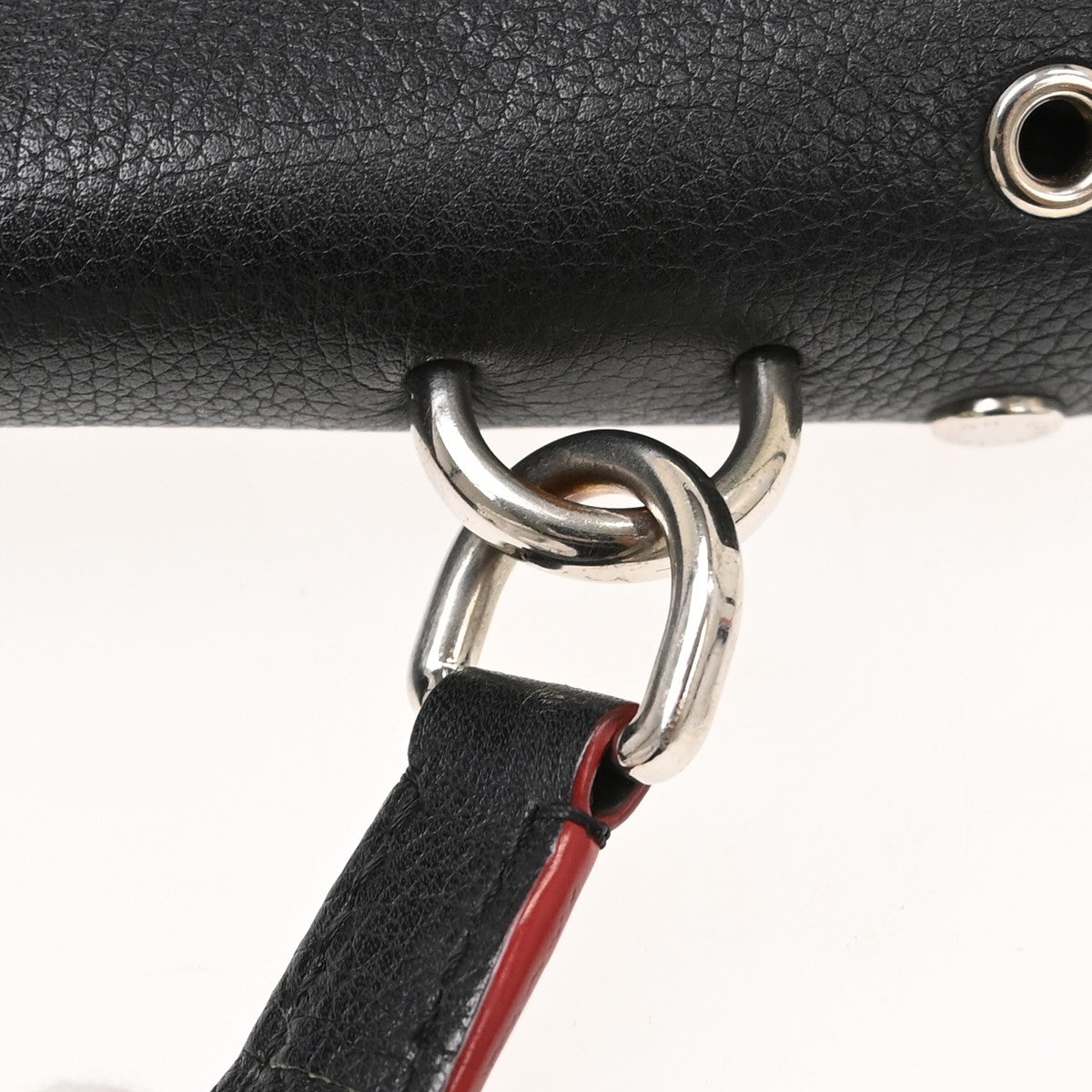 Louis Vuitton Mylockme Studded Leather Black Leather Shoulder Bag Bag (Pre-Owned)