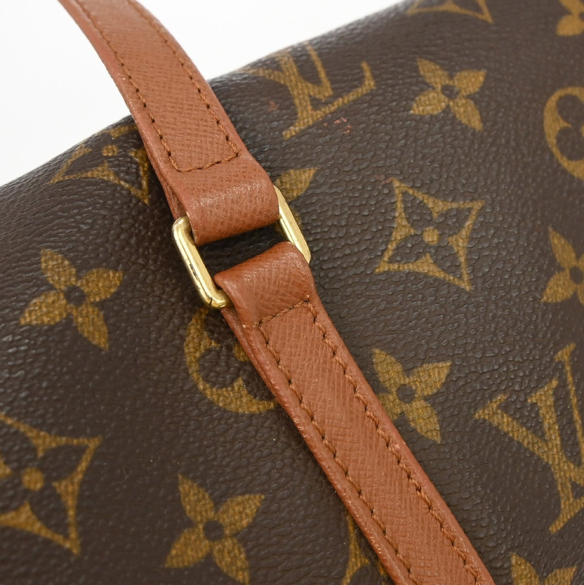 Louis Vuitton Papillon Monogram Canvas Brown Canvas Handbag (Pre-Owned)