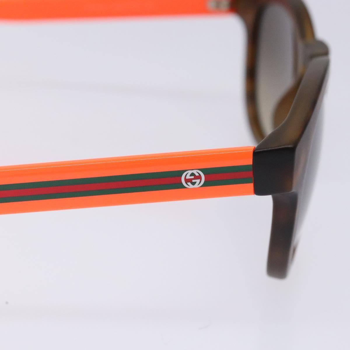 Gucci Eyewear Sunglasses Orange Plastic Sunglasse Accessory (Pre-Owned)