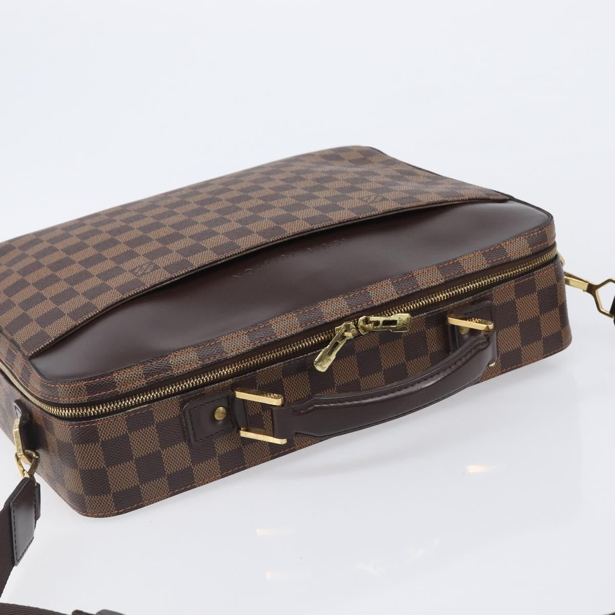 Louis Vuitton Sabana Laptop Damier Brown Canvas Briefcase Bag (Pre-Owned)