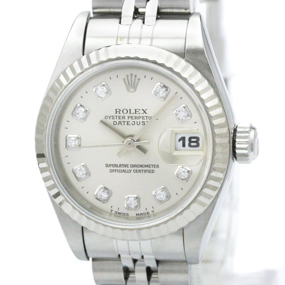 Rolex Lady-Datejust 26 Steel Watch (Pre-Owned)