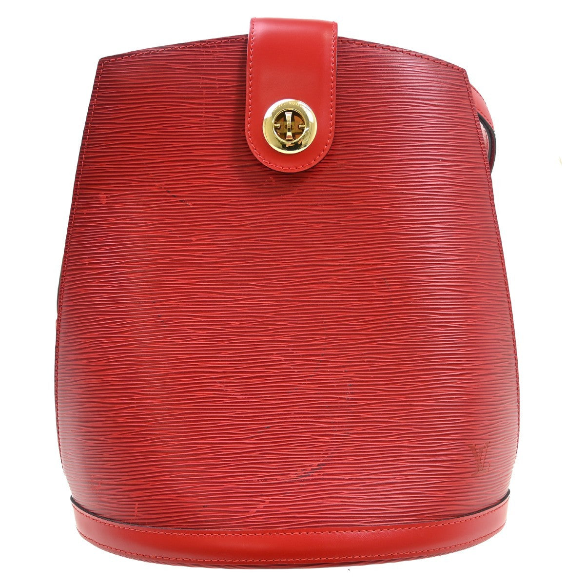 Louis Vuitton Cluny Epi Leather Red Leather Shoulder Bag Bag (Pre-Owned)