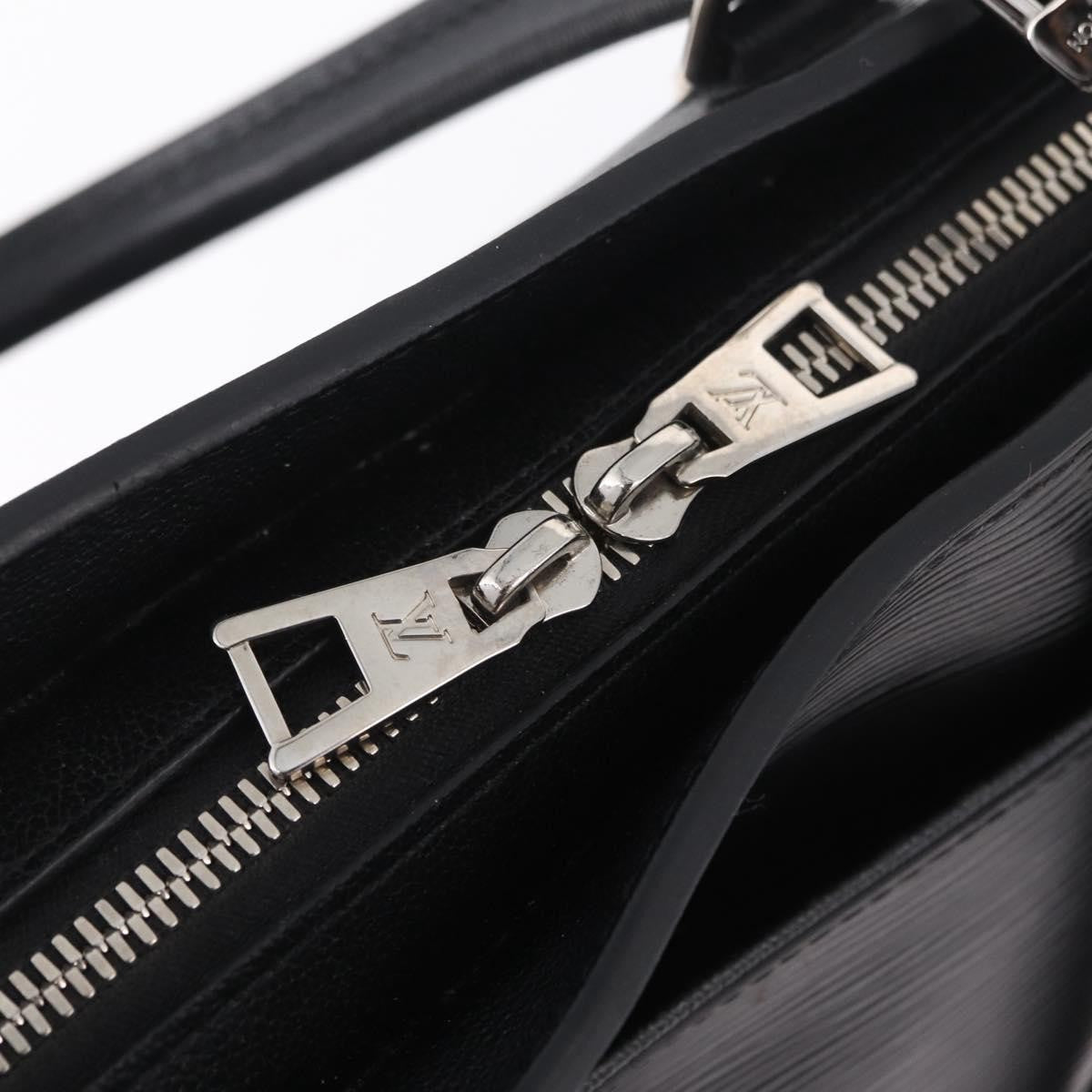 Louis Vuitton Vaneau Epi Leather Black Leather Handbag (Pre-Owned)