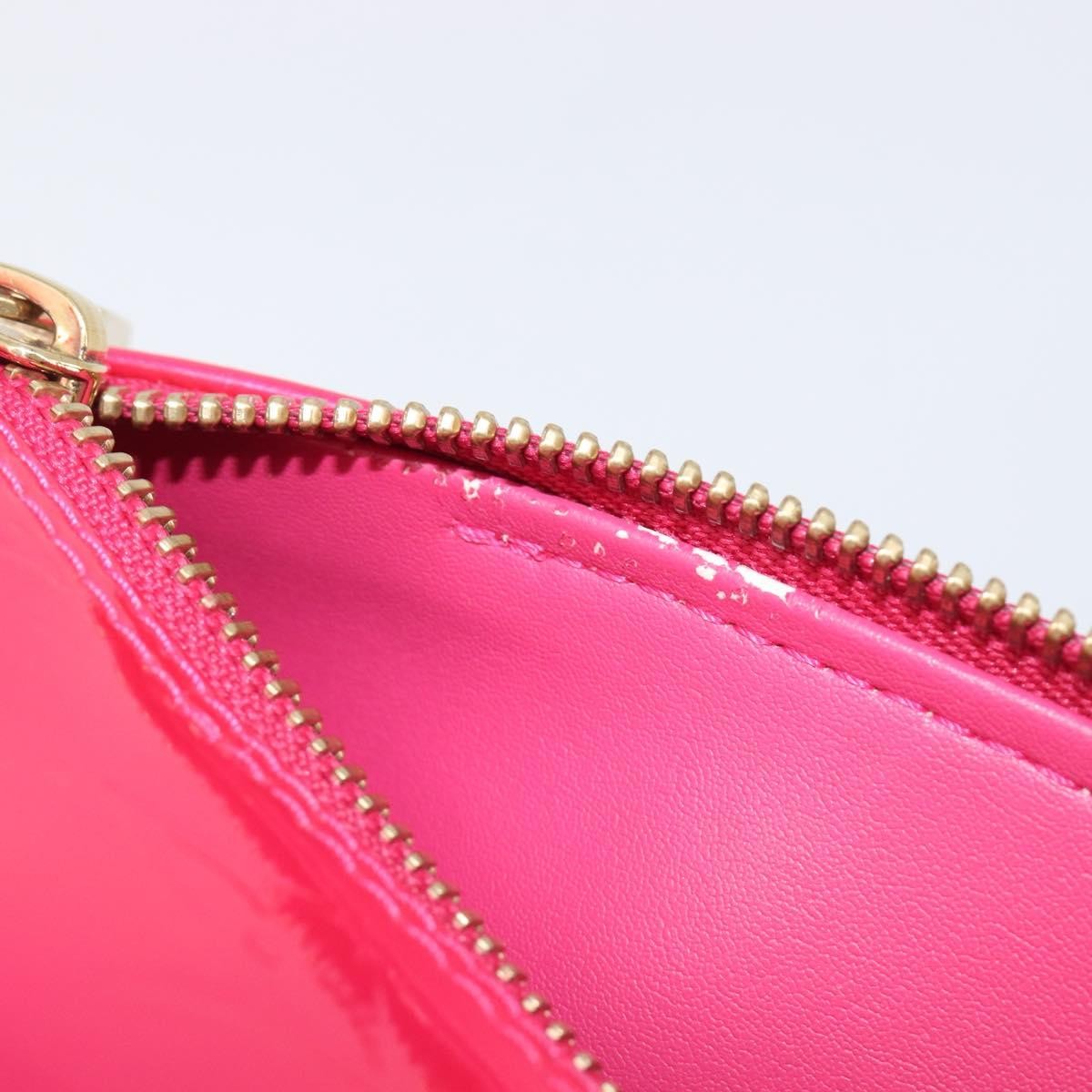 Louis Vuitton Bedford Monogram Vernis Pink Patent_Leather Handbag (Pre-Owned)