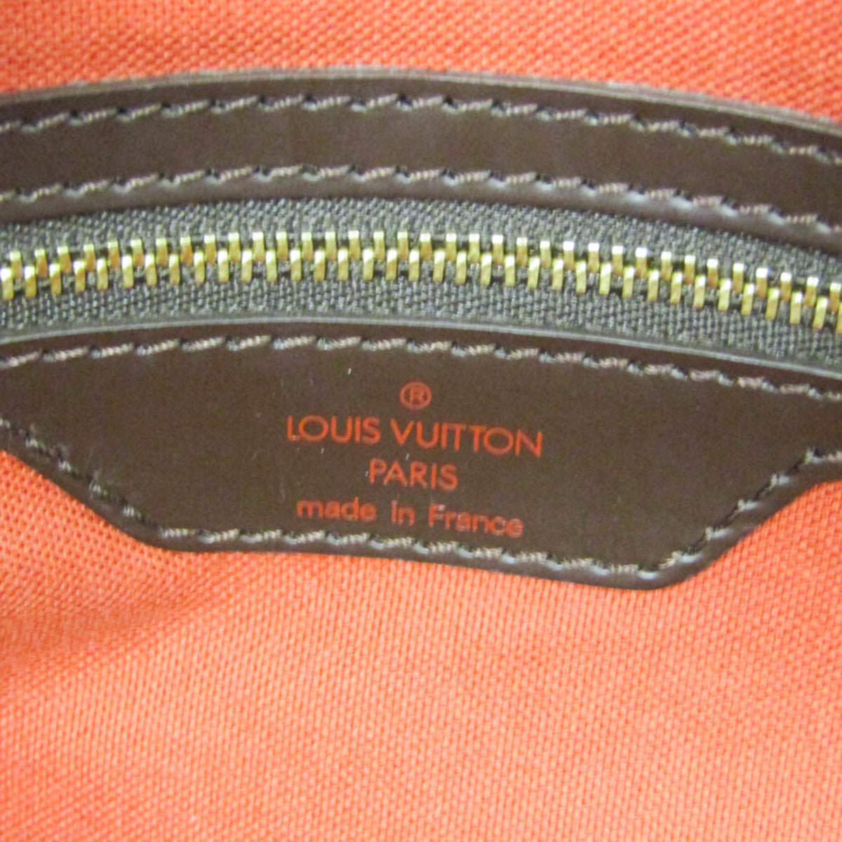 Louis Vuitton Chelsea Damier Ebene Brown Canvas Tote Bag Bag (Pre-Owned)