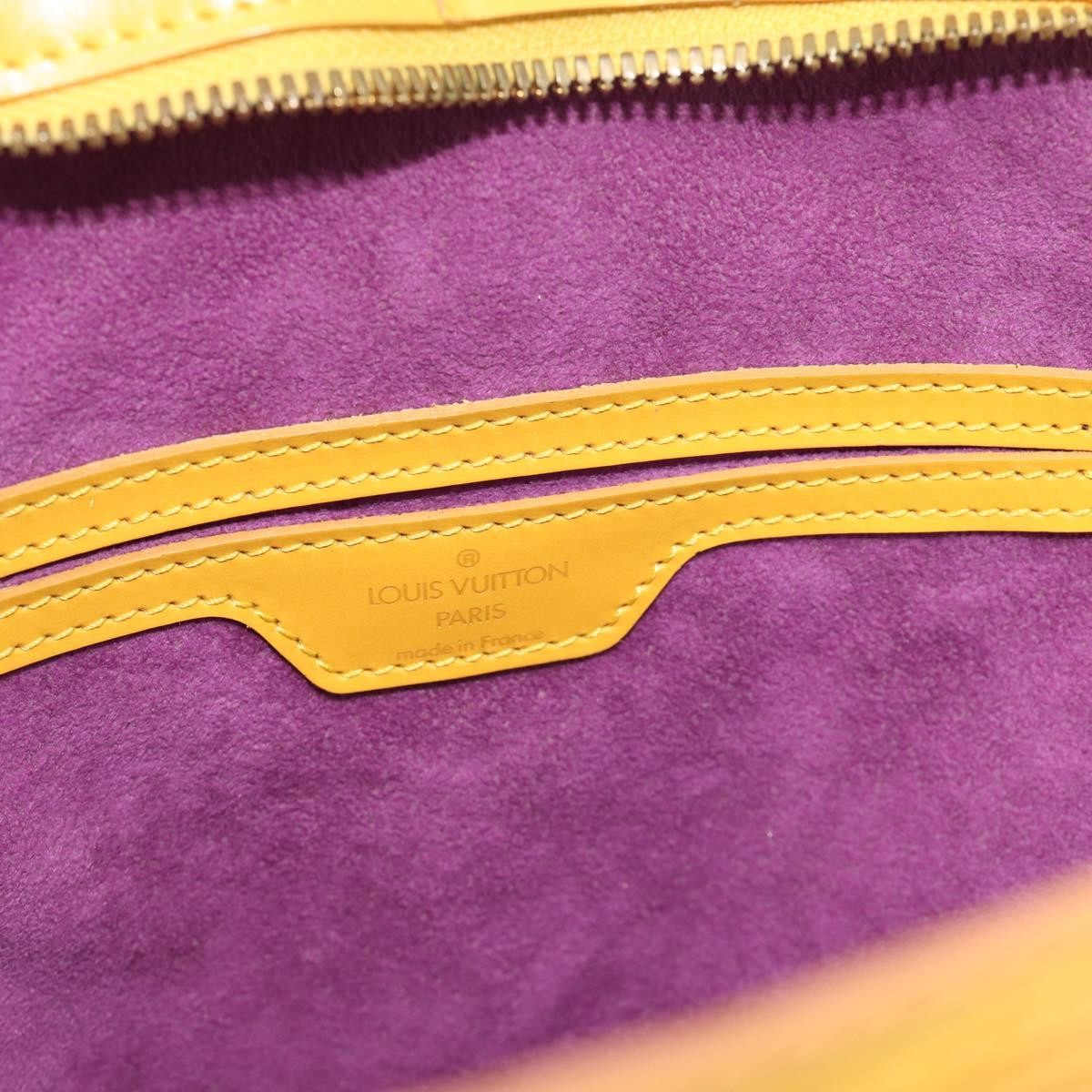 Louis Vuitton Gobelins Epi Leather Yellow Leather Backpack Bag (Pre-Owned)