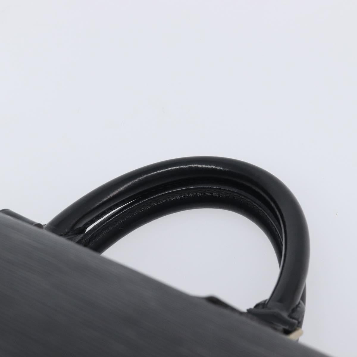 Louis Vuitton Speedy Epi Leather Black Leather Handbag (Pre-Owned)