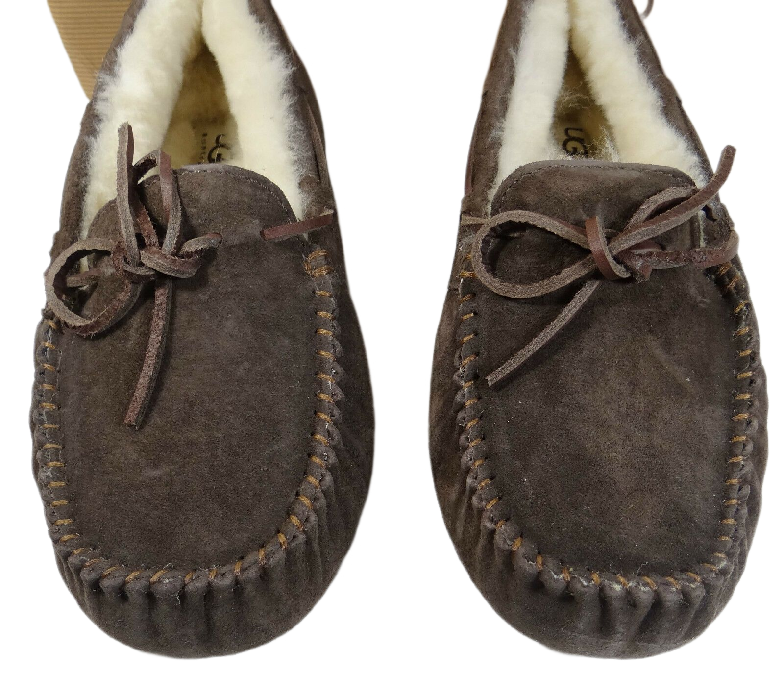 UGG Australia Dakota Shearling Expresso Brown Slipper Moccasins