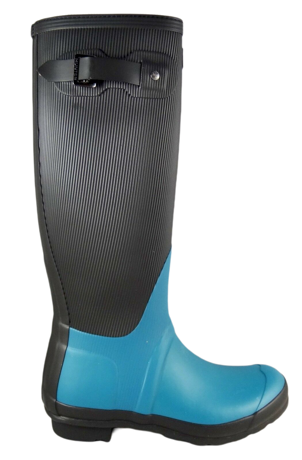 Hunter Tall Ribbled Leg Wellington Rain Boots
