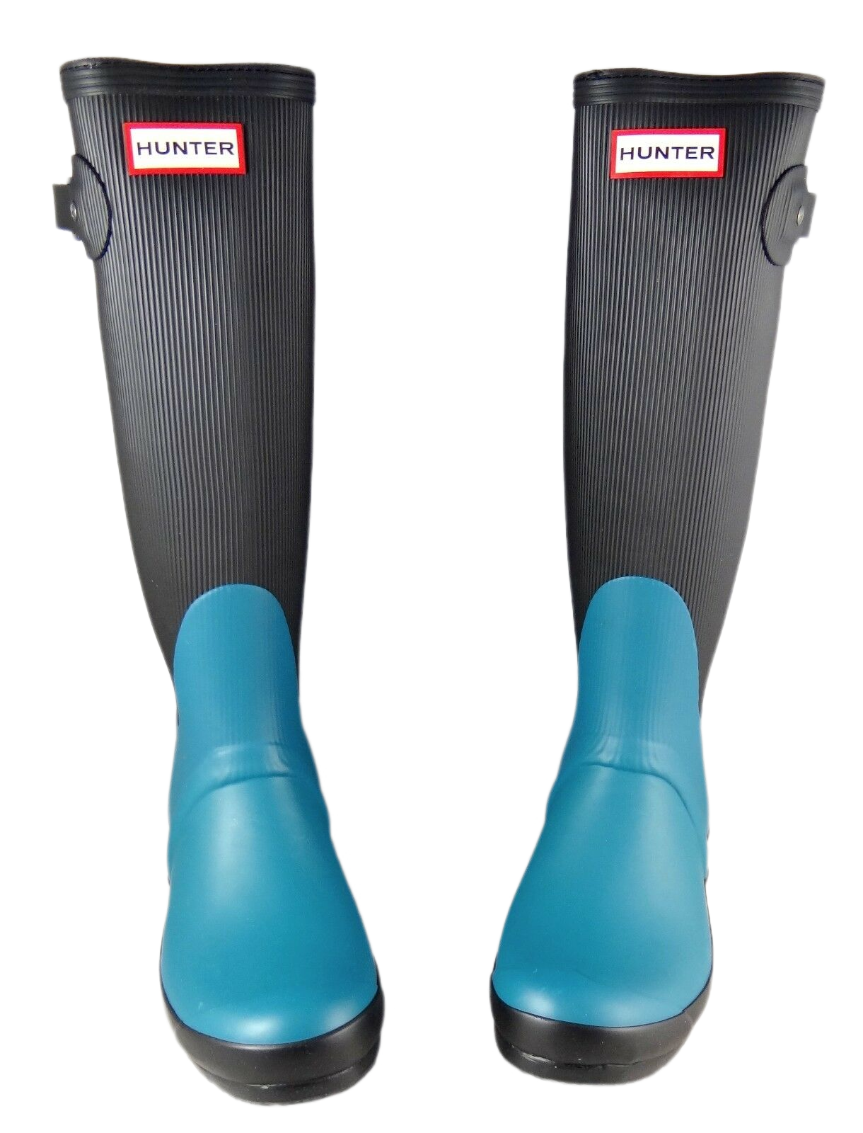 Hunter Tall Ribbled Leg Wellington Rain Boots