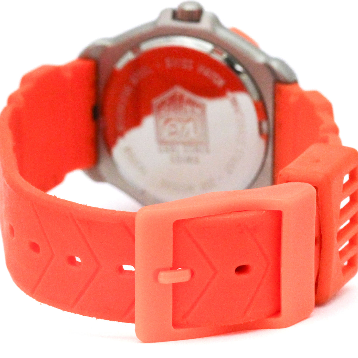 Tag Heuer Formula 1 Quartz Stainless Steel And Rubber Watch (Pre-Owned)