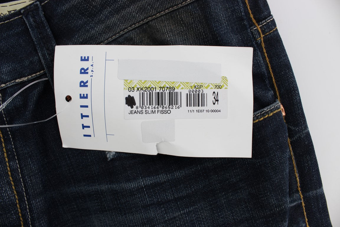 Acht Sleek Slim Fit Italian Denim for Men's Men