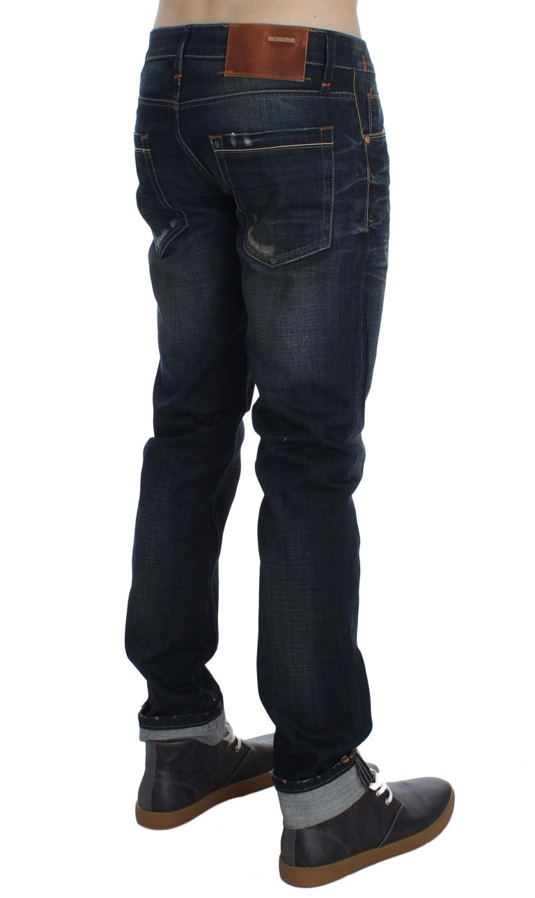 Acht Sleek Slim Fit Italian Denim for Men's Men
