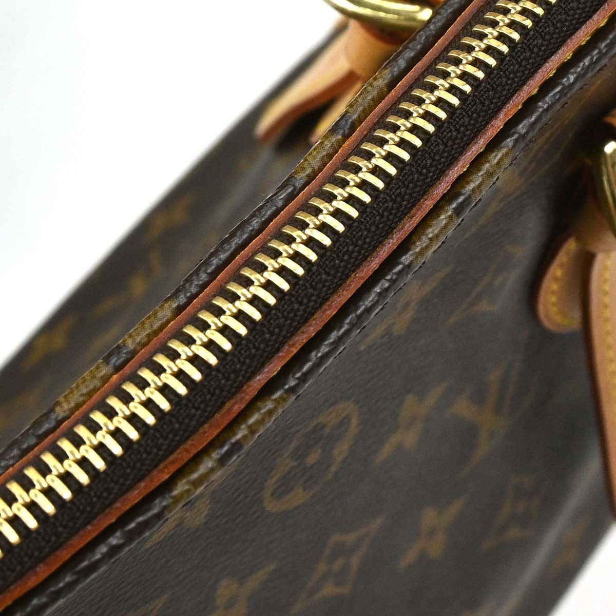 Louis Vuitton Popincourt Tote Monogram Canvas Brown Canvas Tote Bag Bag (Pre-Owned)