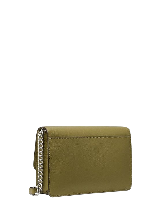 Michael Kors Daniela Large Gusset Crossbody Leather Bag