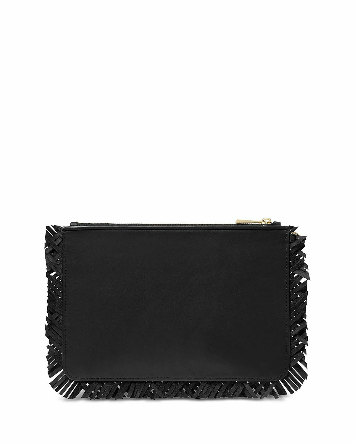 Michael Kors Jet Set Woven Leather Large Zip Pouch Clutch Wristlet&Gift Box