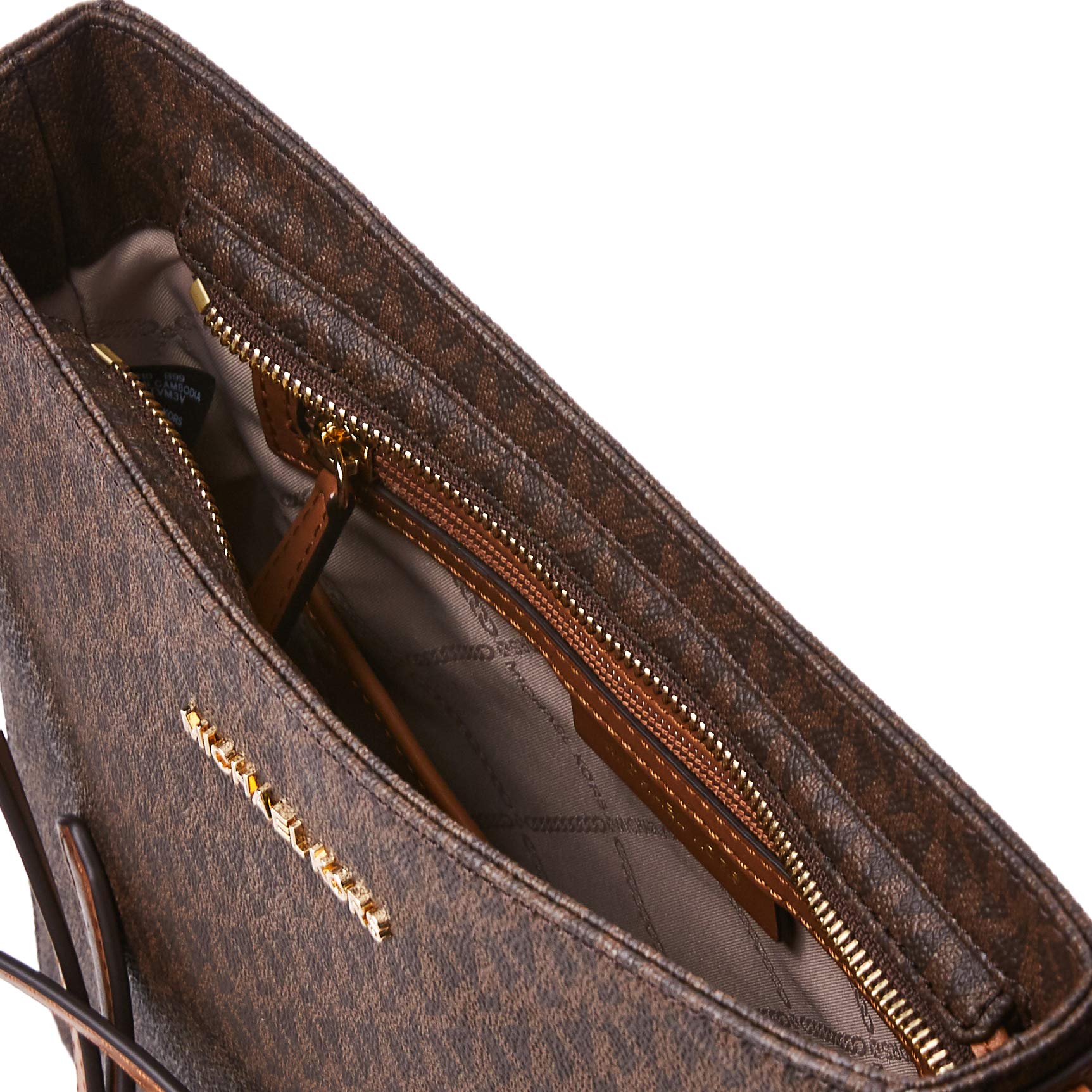 Michael Kors Jet Set Travel MK Signature Large Messenger Crossbody&Dustbag
