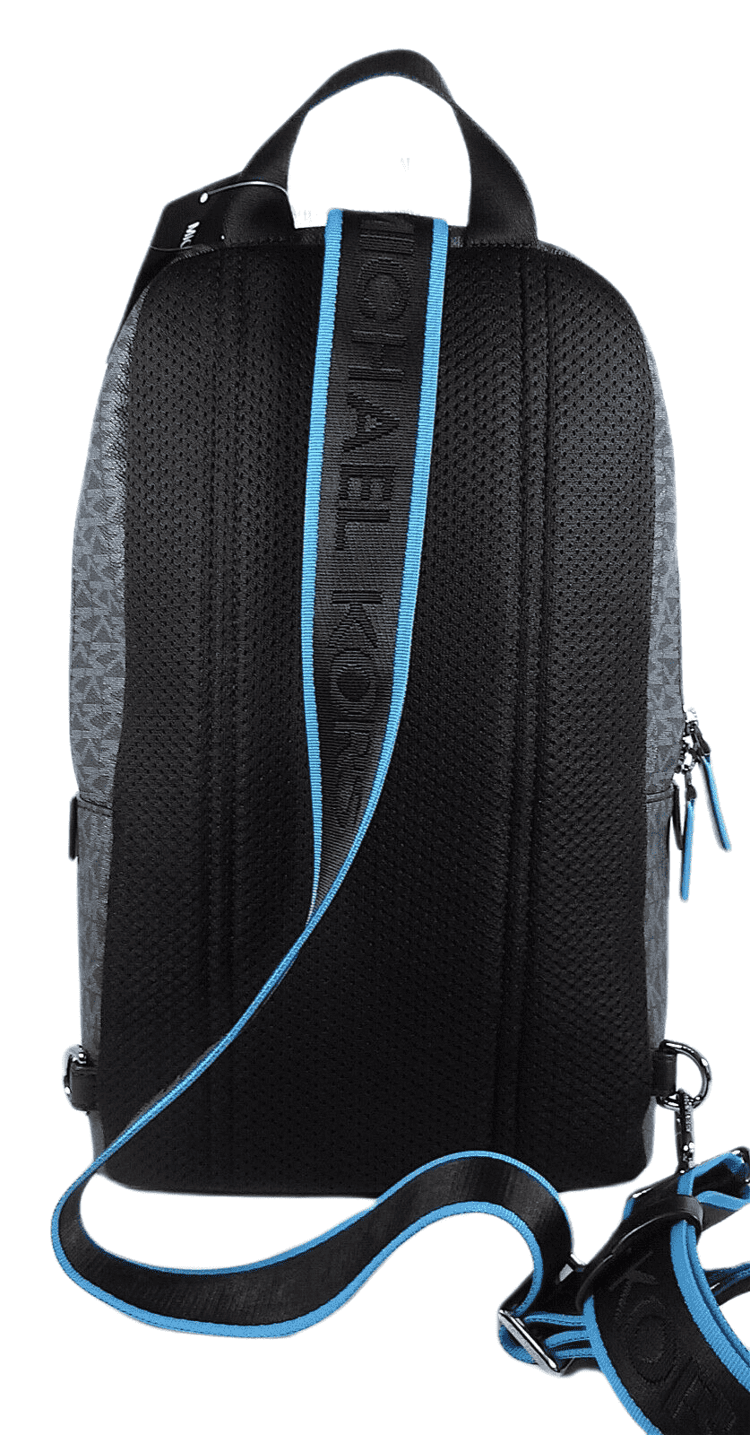 Michael Kors Men's Cooper MK Signature PVC Commuter Slingpack Backpack