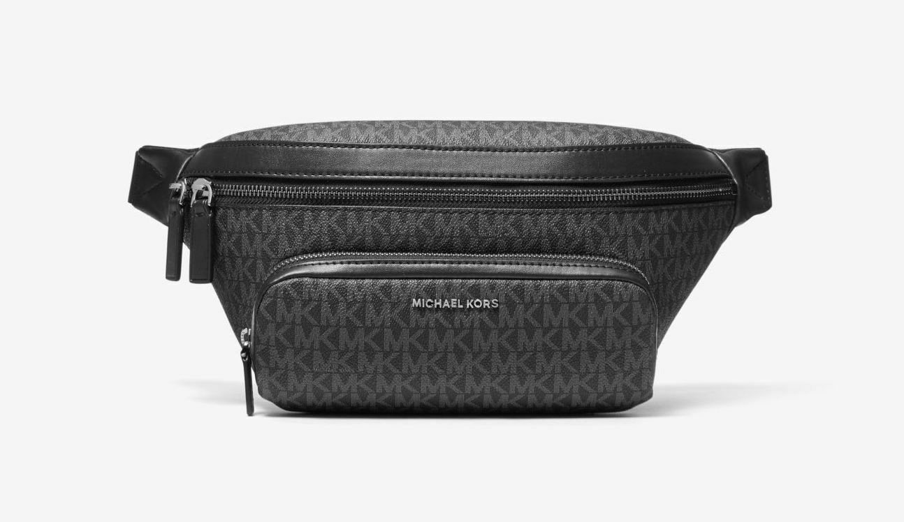Michael Kors Cooper MK Signature PVC Belt Bag, Fanny pack