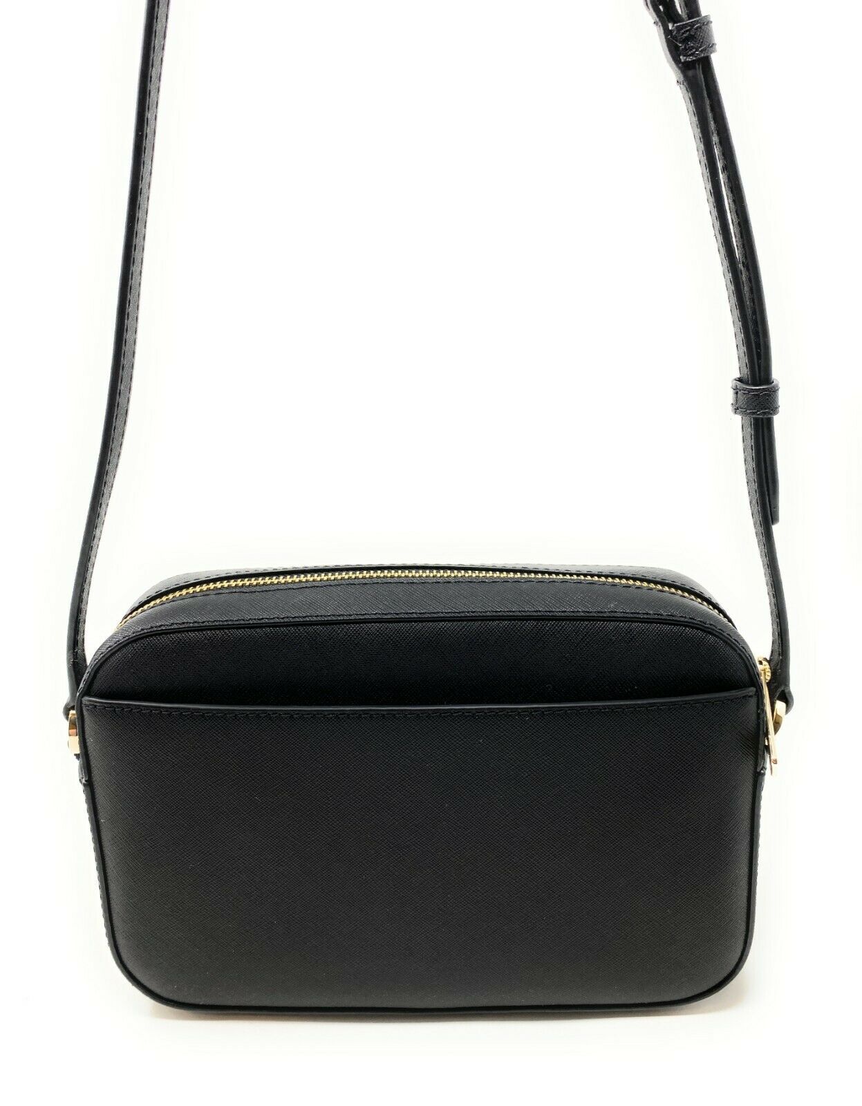 MICHAEL KORS Jet Set Zip Chain Large Saffiano Leather Crossbody Bag