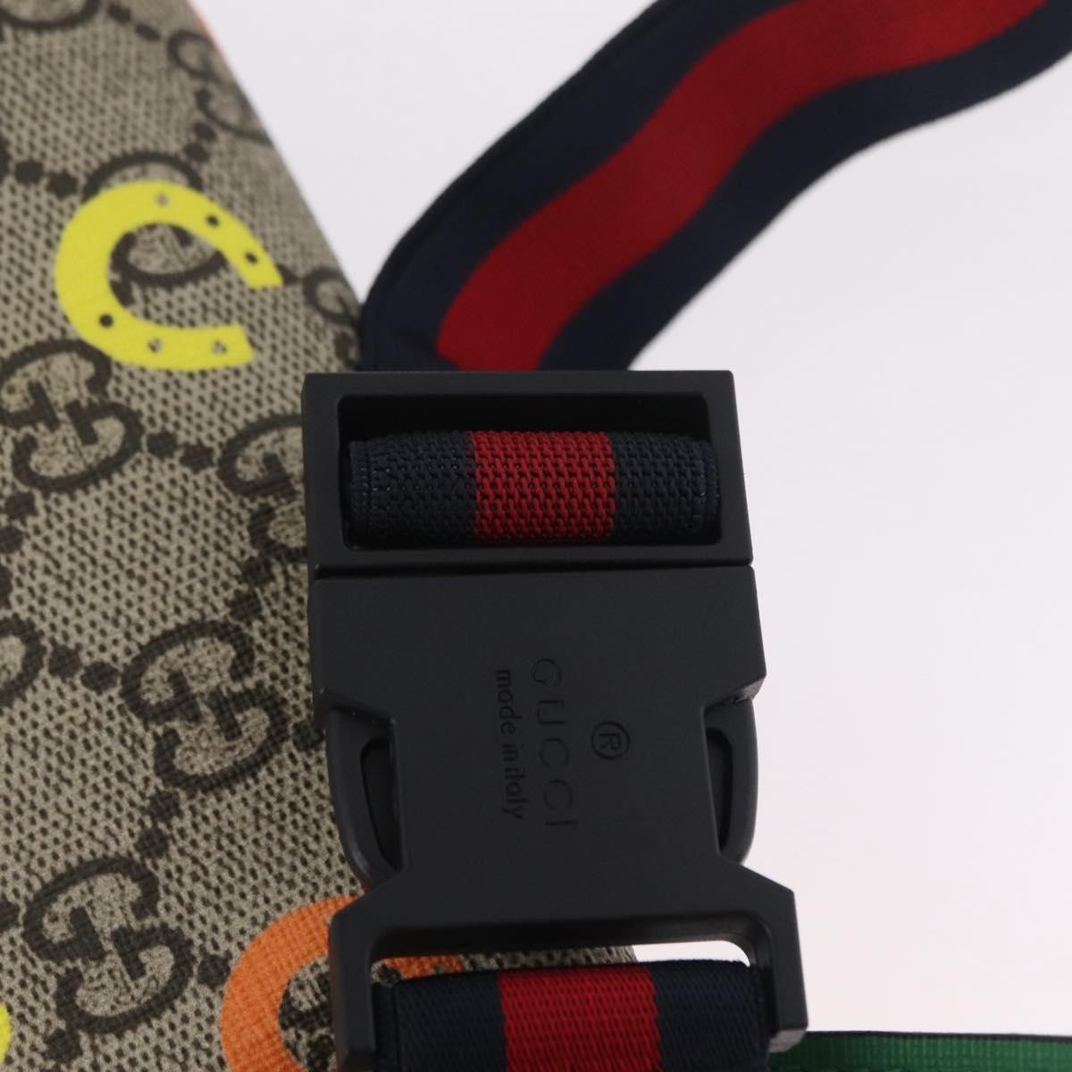 Gucci Children's Belt Bag Printed Gg Coated Canvas Beige Canvas Clutche & Pouche Bag (Pre-Owned)