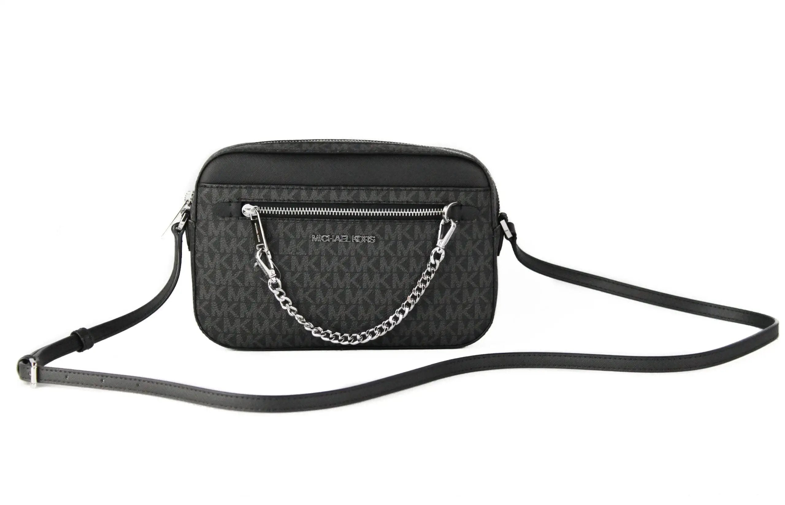 Michael Kors Jet Set Item East West Zip Chain Crossbody Bag