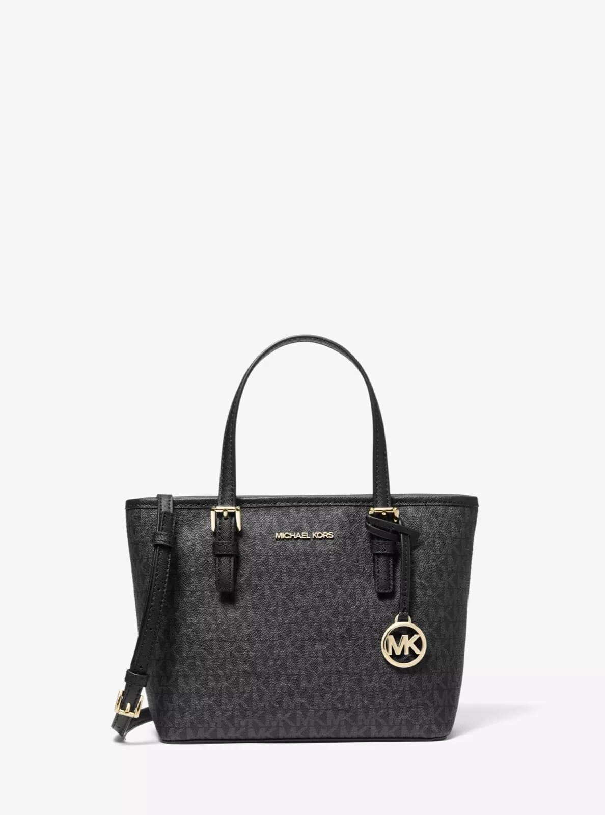 Michael Kors Jet Set Travel Carry All Convertible Top Zip Tote Bag