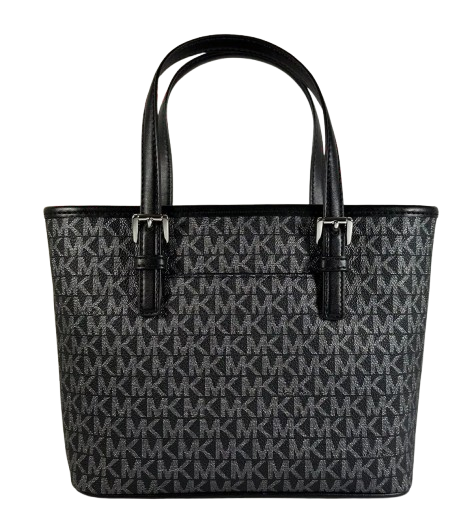 Michael Kors Jet Set Travel Carry All Convertible Top Zip Tote Bag