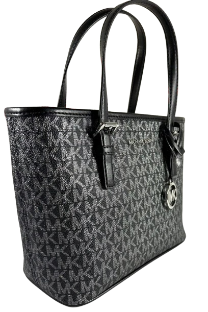 Michael Kors Jet Set Travel Carry All Convertible Top Zip Tote Bag