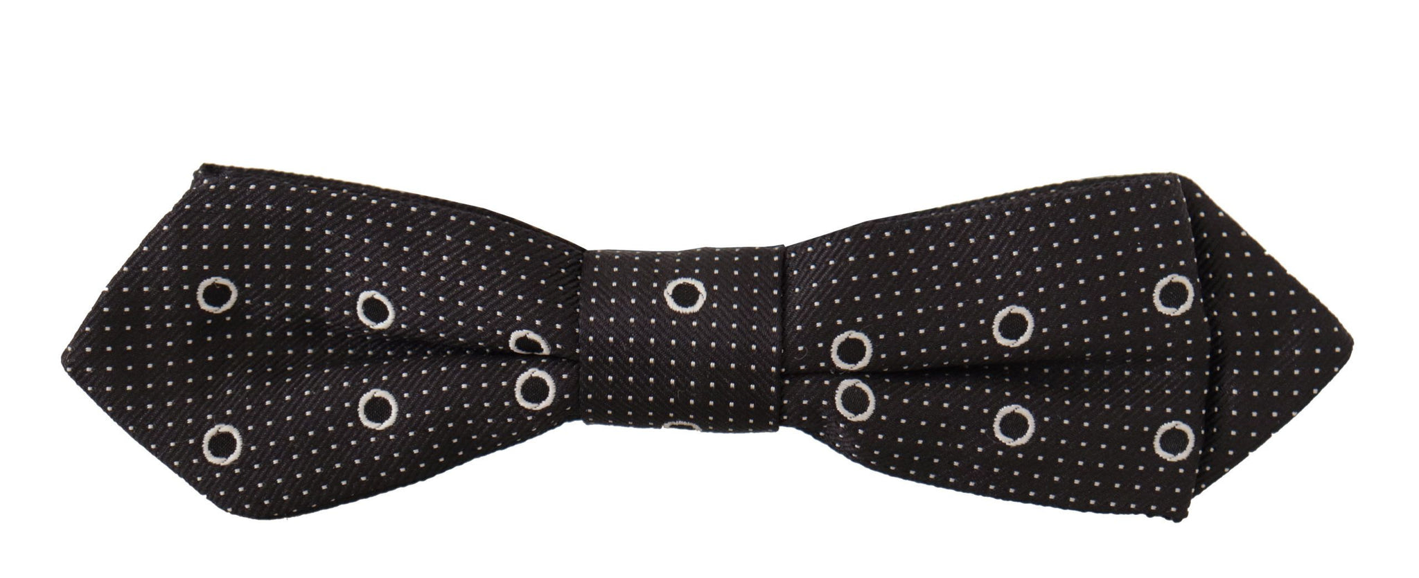 Dolce & Gabbana Navy Blue Floral Slim Adjustable Neck Papillon Men  Bow Tie