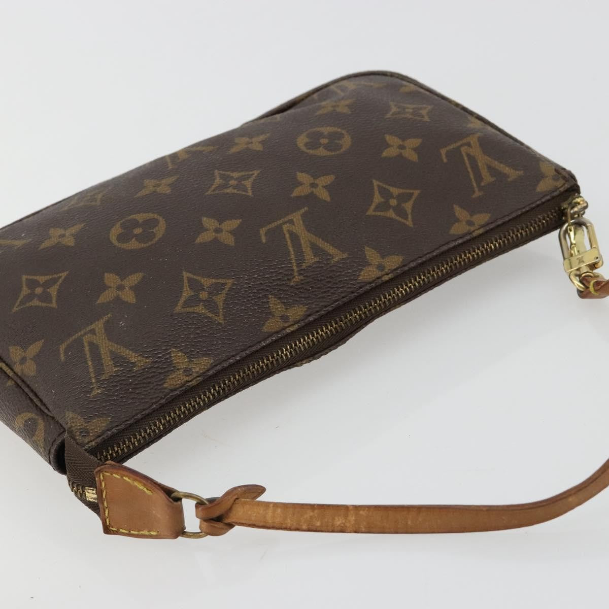 Louis Vuitton Pochette Accessoires Nm Monogram Canvas Brown Canvas Clutche & Pouche Bag (Pre-Owned)