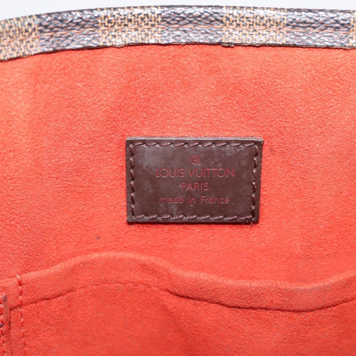 Louis Vuitton Venice Sac Plat Damier Brown Canvas Tote Bag Bag (Pre-Owned)