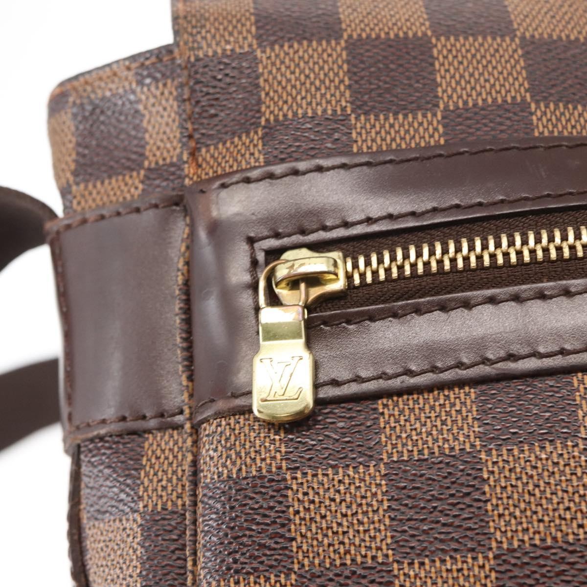 Louis Vuitton Bastille Damier Ebene Brown Canvas Shoulder Bag Bag (Pre-Owned)