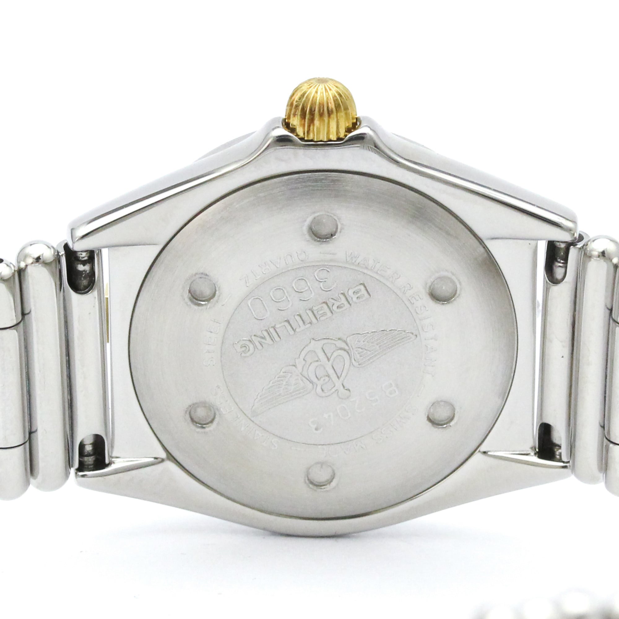 Breitling Callistino Quartz 18K Gold And Steel Watch (Pre-Owned)
