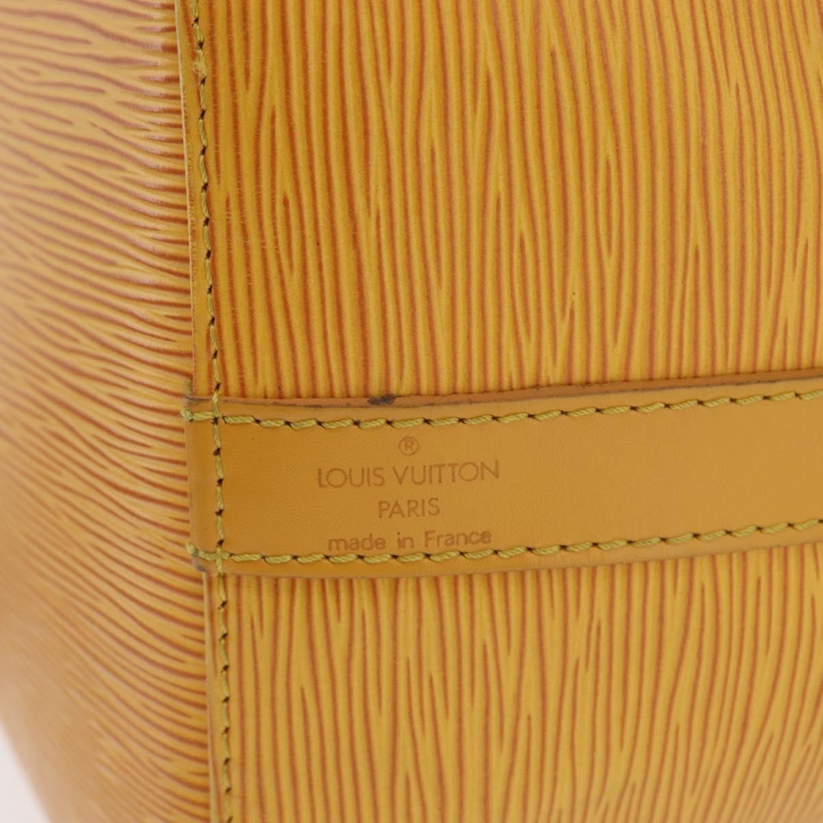 Louis Vuitton Petit Noe Epi Leather Yellow Leather Shoulder Bag Bag (Pre-Owned)