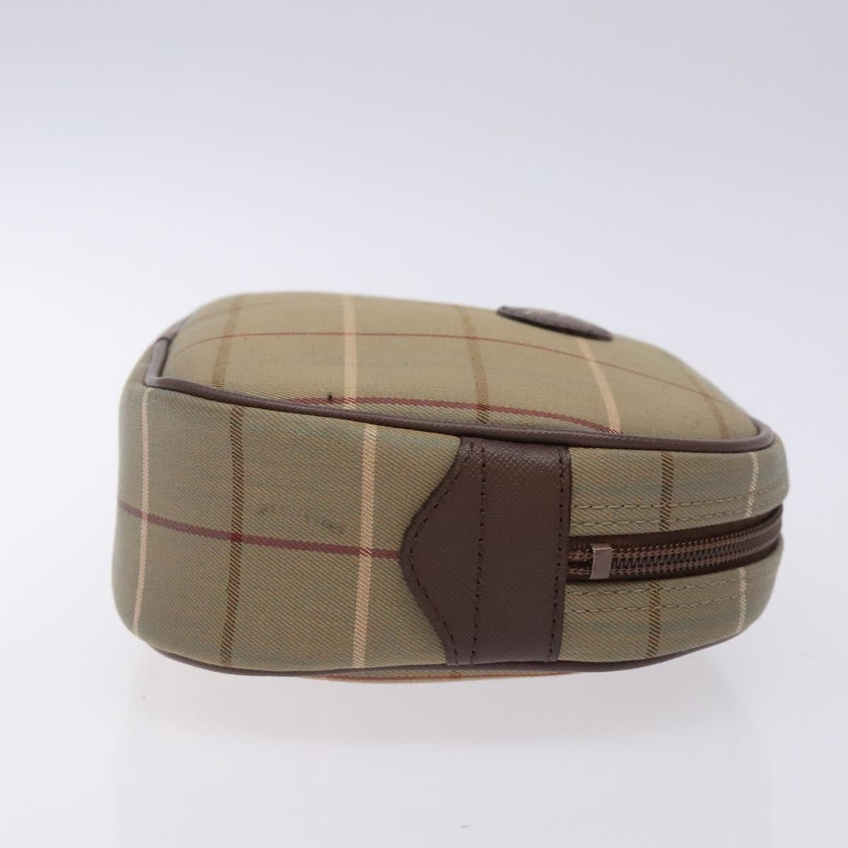Burberry Nova Check Pochette Canvas Beige Canvas Clutche & Pouche Bag (Pre-Owned)