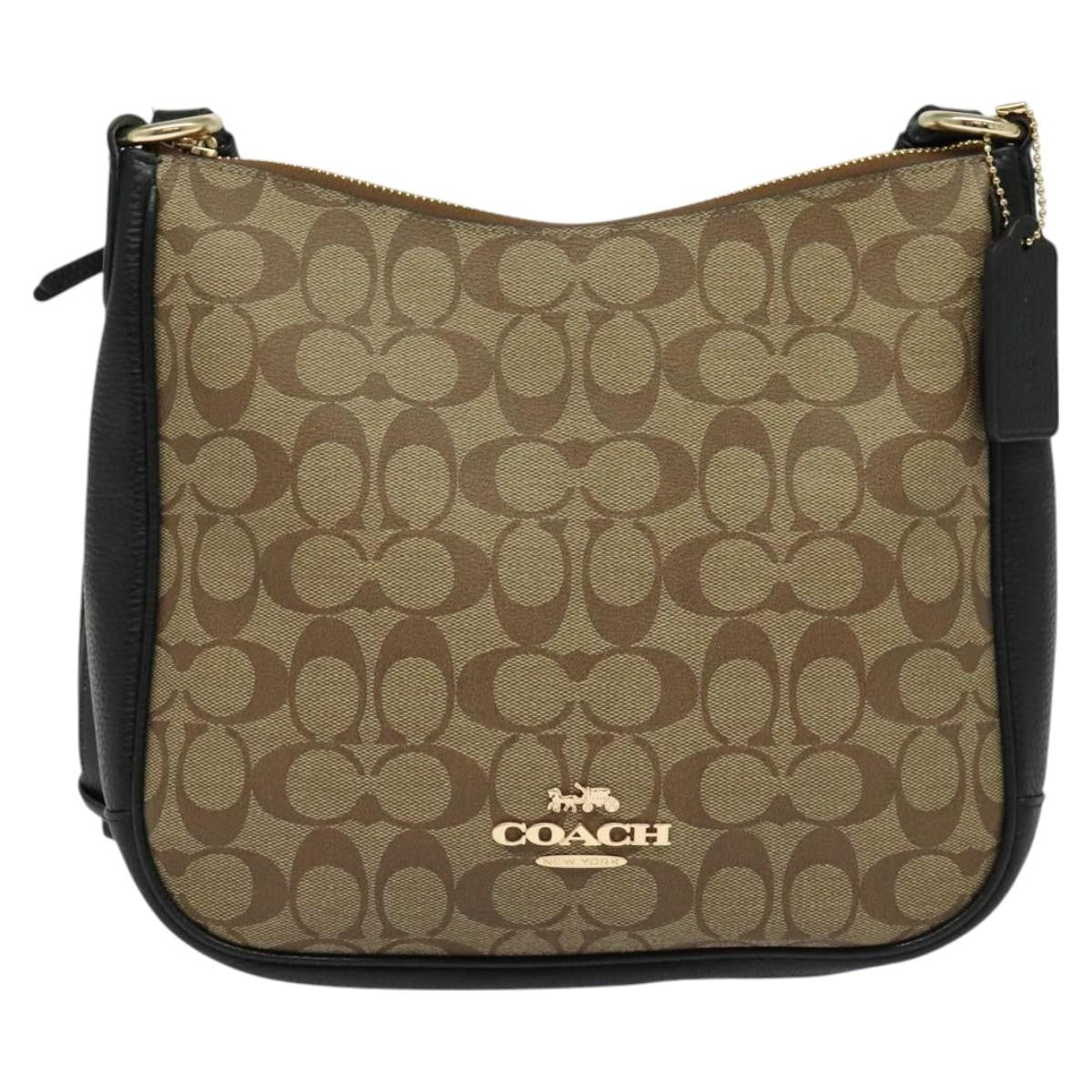 Chloe Vintage Shoulder Bag Canvas Beige Canvas Shoulder Bag Bag (Pre-Owned)