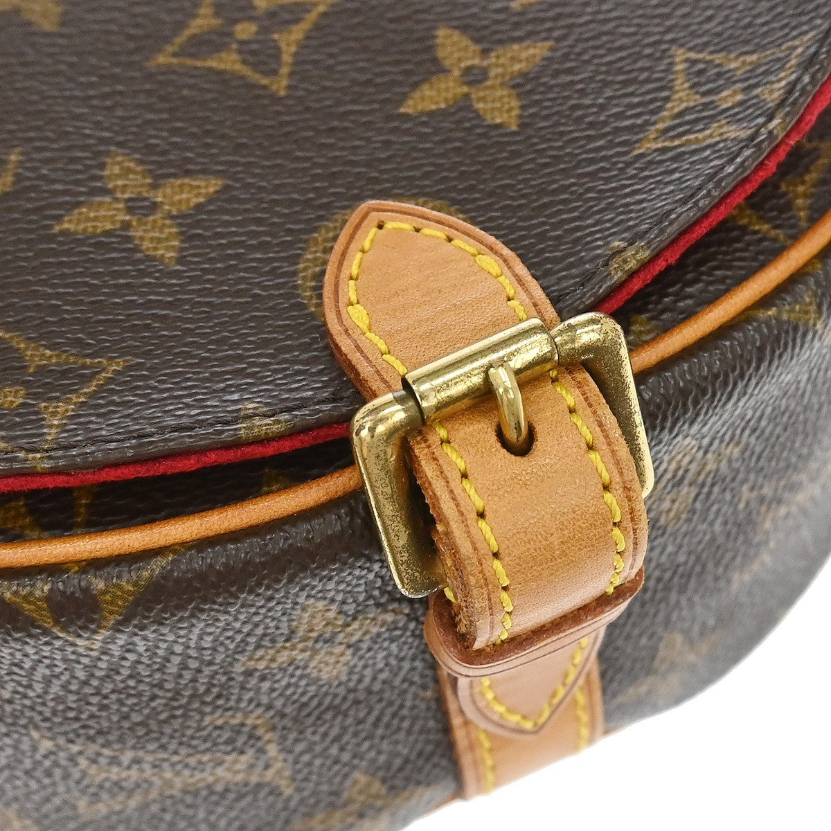 Louis Vuitton Tambourine Monogram Canvas Brown Canvas Shoulder Bag Bag (Pre-Owned)