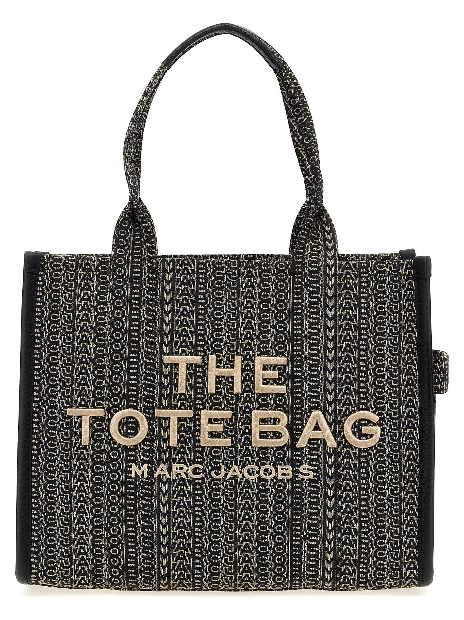 Marc Jacobs Women's The Monogram Jacquard Large Tote Shopping Bag